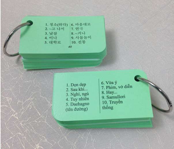 Bảng chữ cái tiếng Hàn